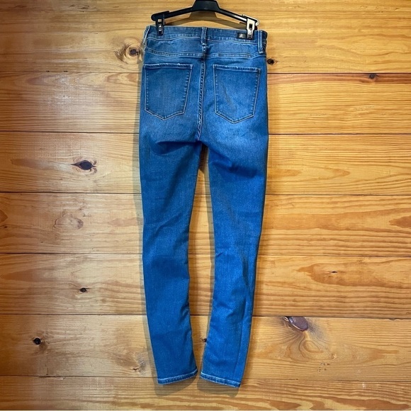 Abercrombie & Fitch Simone High Rise Super Skinny Distressed Jeans 26 - Picture 2 of 10